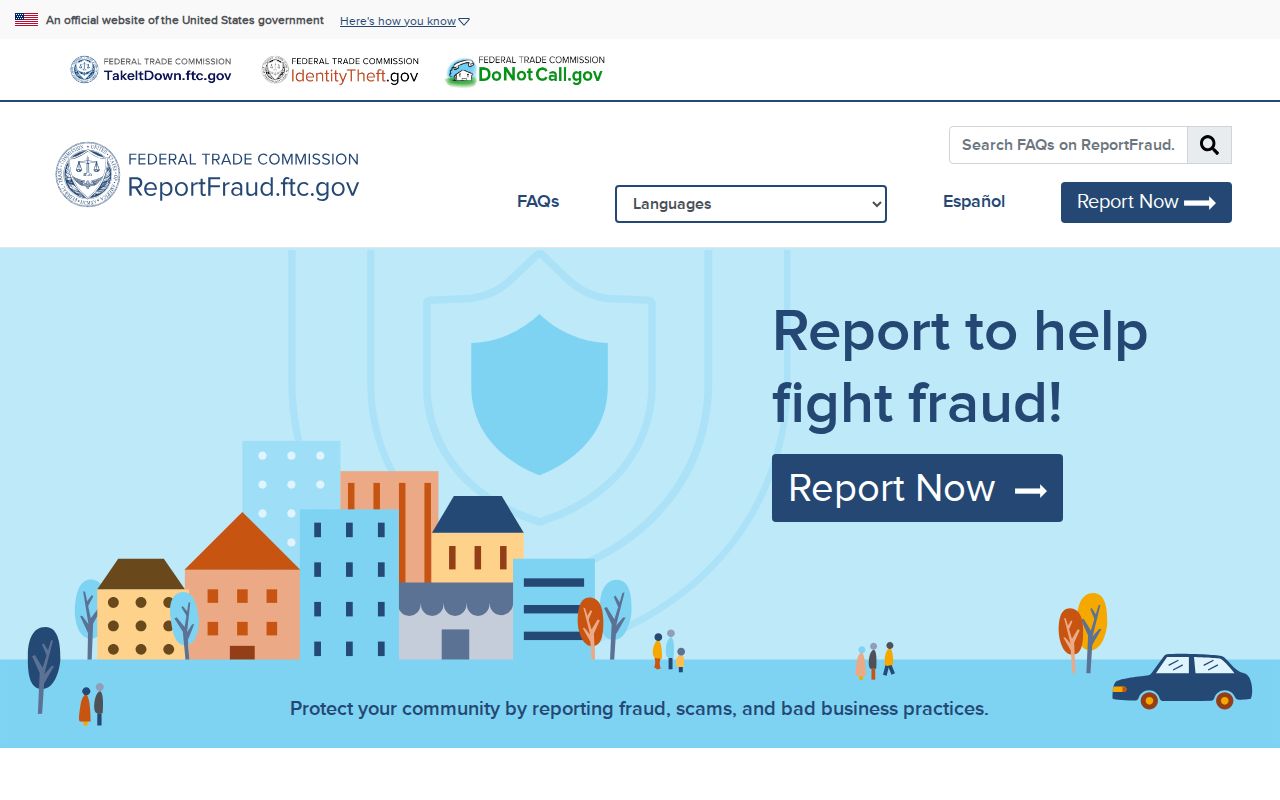 Covina neighbors FTC fraud reporting channel
